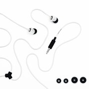 ステレオヘッドホン ベティブープインイヤー ブラックホワイト COLOUD-BTIE-BW
