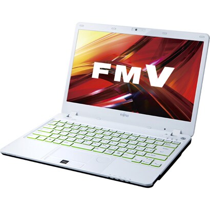 LIFEBOOK SH54/Eシリーズ 13.3型ワイド液晶/HDD640GB/DVDスーパーマルチドライブ アーバンホワイト FMVS54EW