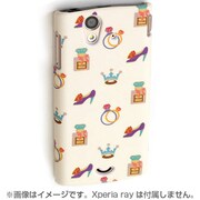 IFSO03PACC-WH [Xperia ray SO-03C用 iFeather fashion Graphic Pattern Print Case（アイフェザー グラフィックパターンプリントケース） アクセサリー柄]