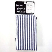EM718 [スマホケース ストライプキャンバス]
