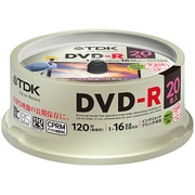 録画用DVD-R 120分 1-16倍速 CPRM対応 インクジェットプリンタ対応 20枚 DR120DPWC20PUE