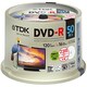 録画用DVD-R 120分 1-16倍速 CPRM対応 インクジェットプリンタ対応 50枚 DR120DPWC50PUE