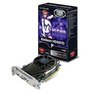 SAPPHIRE HD6670 1G GDDR5 PCI-E HDMI/DVI-D/VGA グラフィックボード 11192-14-20G (VD4370)
