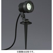 屋外用 LEDスポットライト ビーム角19度 スパイク式 ダークグレーメタリック 白色 AD-2410-N
