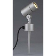 屋外用 LEDスポットライト ビーム角19度 ダークシルバー 電球色 スパイク式 AD-2430-L