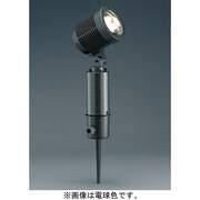 屋外用 LEDスポットライト ビーム角8度 スパイク式 電球色 AD-2438-L