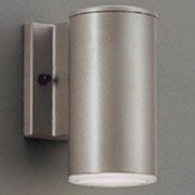 屋外用 蛍光灯ウォールライト ダークシルバー 電球色 AF-2488