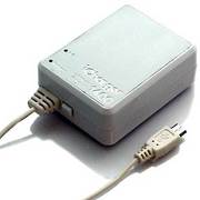 スマートフォン対応 1400mAh リチウムポリマー内蔵AC充電器 ホワイト RX-LBAC14MWH