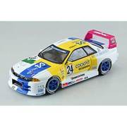 44574 コックピット 館林 GT-R JGTC 1994 ホワイト [ミニカー]