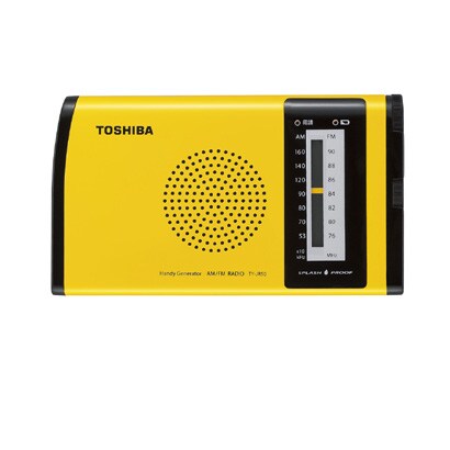 防水形充電ラジオ イエロー TY-JR50(Y)