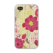 CB-I4-035 [iPhone4/4S用ケース Floral patterns（フローラルパターン）02A]