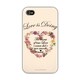 OS-I4-055 [iPhone 4Sケース Love is doing]