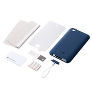 第4世代iPod touch用シリコンケースセット ネイビー TR-SCSTCN-NV