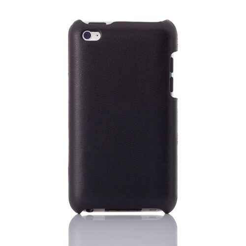 iPod touch(4th）用レザーカバーセット ブラック TR-LCSTCN-BK