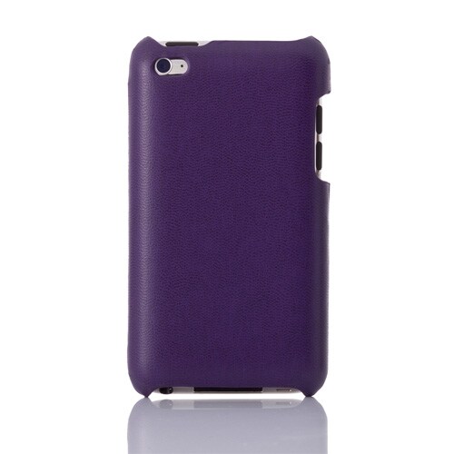 iPod touch(4th）用レザーカバーセット パープル TR-LCSTCN-PP