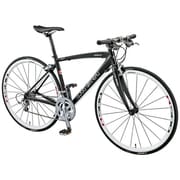 自転車(700×25C・フレームサイズ400mm) ブラック ROAD FLAT BAR LGS-RSR 2 BLACK 400
