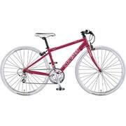 自転車(700×25C・フレームサイズ400mm) ルビーレッド ROAD FLAT BAR LGS-RSR 4 RUBINE RED 400