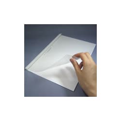 とじ太くん専用カバー A4 タテ クリア ホワイト 30mm 10冊入