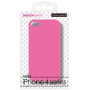 RK-PU831P [iPhone 4/4S Series専用スムースマットジャケット ピンク]