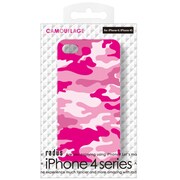 RK-PU851P [iPhone 4S／4用　カモフラージュジャケット CAMOUFLAGE ピンク]