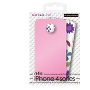 RK-LC852P [iPhone 4/4S Series専用フラップケース FLAP CASE - POP ピンク]
