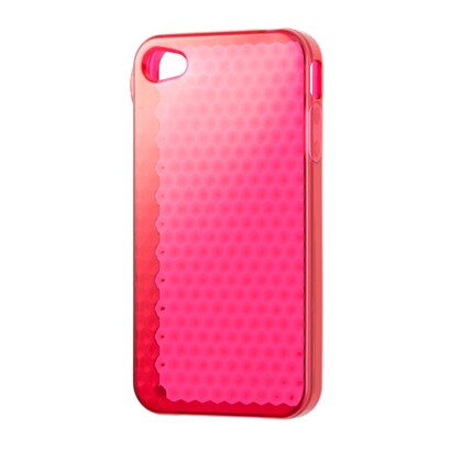 SB-IA03-SCTP/RD [iPhone4/4S用ソフトケース ストラップスタイル ジュエルレッド]