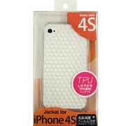 CTP-FIP04SW [iPhone 4/4S用 TPUケース＋保護フィルム]