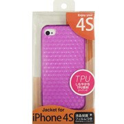 CTP-FIP04SV [iPhone 4/4S用 TPUケース＋保護フィルム]