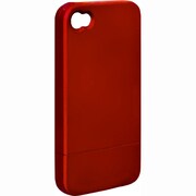 BI-IP4SRC/R [iPhone4/4S用　ラバーケース レッド]