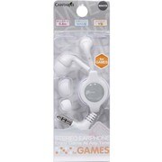 CA-KME08WHステレオイヤホン巻き取り式ホワイト [オーディオ機器]