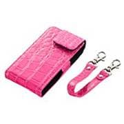 第4世代iPod touch用ポケット型ケース “Simple Pocket Crocodile” ピンク RA-LC451P