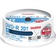 録画用DVD-R 120分 16倍速 CPRM対応 インクジェットブリンタ対応 20枚パック DVDR120PWBC20SAIM