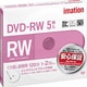 録画用DVD-RW 120分 2倍速 CPRM対応 インクジェットブリンタ対応 5枚パック DVDRW120PWAC5PAIM