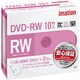録画用DVD-RW 120分 2倍速 CPRM対応 インクジェットブリンタ対応 10枚パック DVDRW120PWAC10PAIM