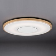 LEDシーリングライト(8~12畳) 昼白色~電球色 調色・調光機能搭載 リモコンあり ナチュラルウッド AC-60086