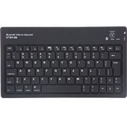 Bluetoothシリコンキーボード ベーシックブラック BTSK-8Mクロ