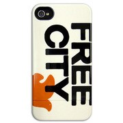 Uncommon iPhone4 / 4S Capsuleケース [Freecity Logo White]