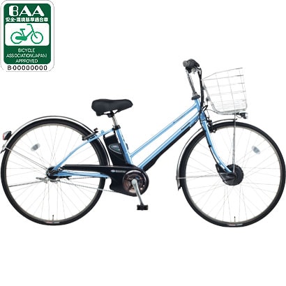 電動アシスト自転車（27型） スパークブルー ビビチャージ・DT BE-EKDT73V