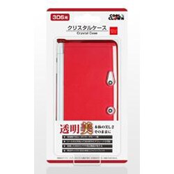 3DS用 クリスタルケース クリアレッド [3DS用]