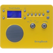 ポータブル 対侯性 AM/FMモノラルラジオ SongBook High Gloss イエロー