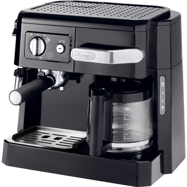 コーヒーメーカー エスプレッソマシン Combi Coffee Maker（コンビコーヒーメーカー） ブラック ミルク泡立て手動 BCO410J-B