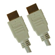 HDMIケーブル 1.0m ホワイト ハイスピード イーサネット対応 3D映像対応 Ver.1.4 FVC-FKHD100W