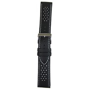 CM1 C89 クロ/シロ20 カーフ 09628 [パンチングレザー20mm(ブラック/ホワイト)]