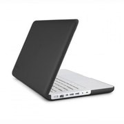 13インチMacBook用 SeeThru Satin Case ブラック SPK-MB13PU-SEESAT-BK