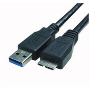 USB3.0ケーブル A-microB 1m ブラック FUSB3-AMB10BK