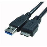 USB3.0ケーブル A-microB 2m ブラック FUSB3-AMB20BK