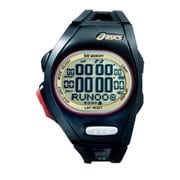 ASICS RUNNING WATCH (アシックスランニングウオッチ) AR01 REGULAR for Elite Racer (レギュラーフォーエリートレーサー) ブラック/ゴールド CQAR0108