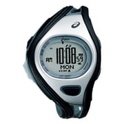 ASICS RUNNING WATCH (アシックスランニングウオッチ) AR03 REGULAR for Challenge Racer (レギュラーフォーチャレンジレーサー) ブラック/グレー CQAR0301