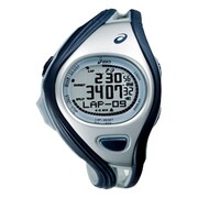 ASICS RUNNING WATCH (アシックスランニングウオッチ) AR03 REGULAR for Challenge Racer (レギュラーフォーチャレンジレーサー) ダークブルー/グレー CQAR0302
