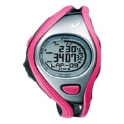 ASICS RUNNING WATCH (アシックスランニングウオッチ) AR03 REGULAR for Challenge Racer (レギュラーフォーチャレンジレーサー) ピンク/グレー CQAR0306